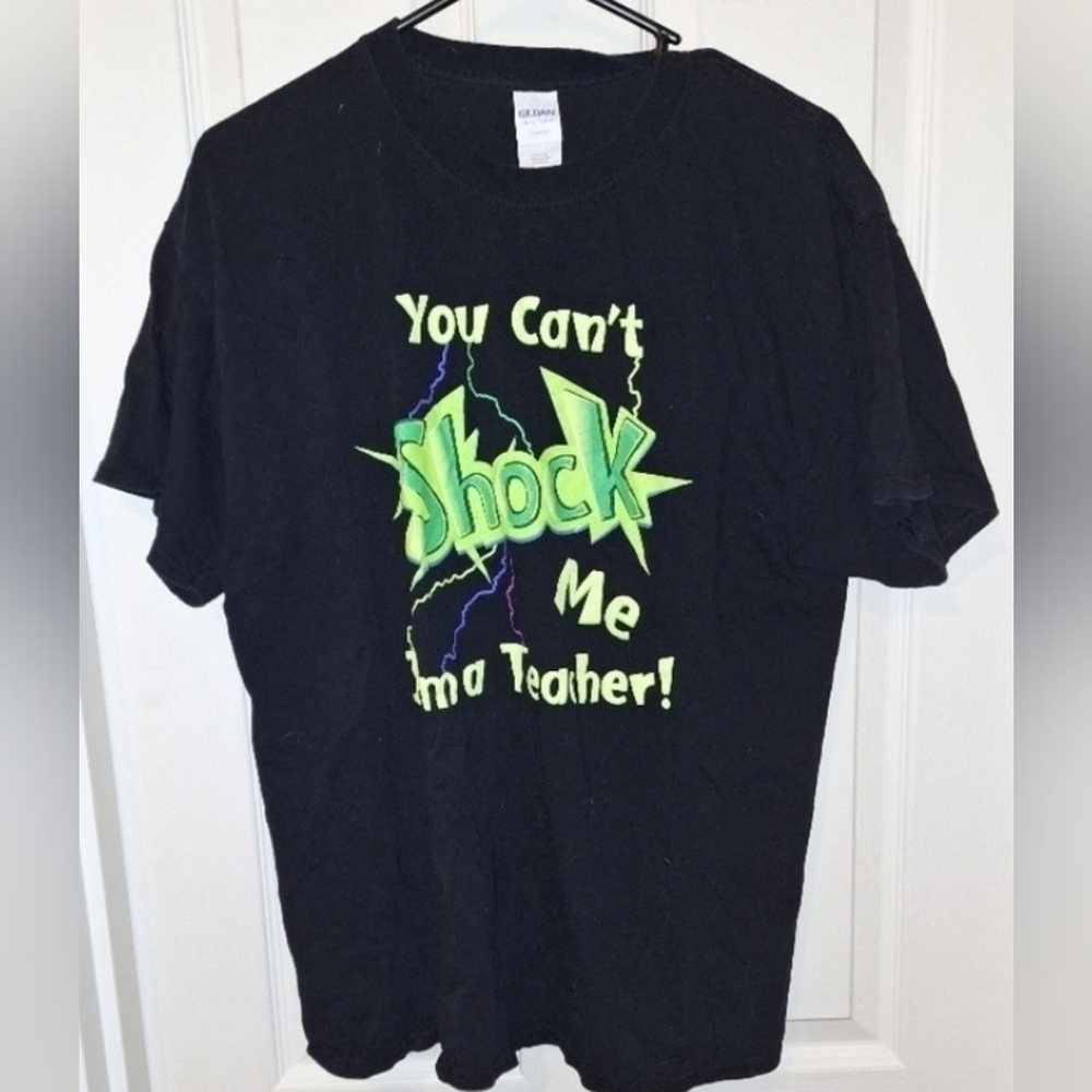 Black Teacher T-Shirt Large